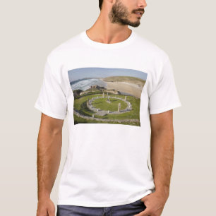 T-shirt Cadran solaire et Perran Beach, Perranporth, Corno