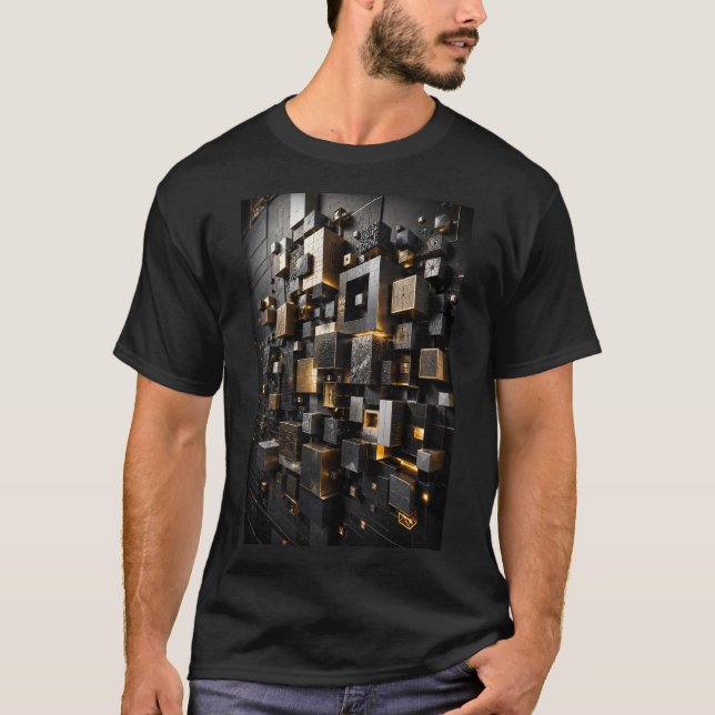 T-shirt Cadre architectural infini  (Devant)