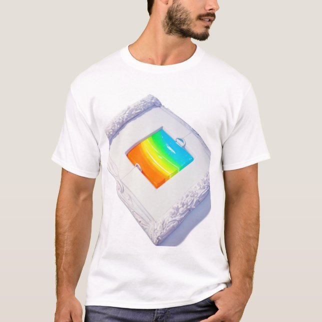 T-shirt cadre d'art (Devant)