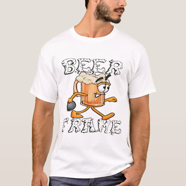 T-shirt Cadre de BIÈRE ! (Devant)
