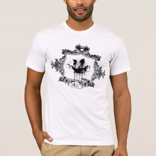 T-shirt Cadre de floc de sourire