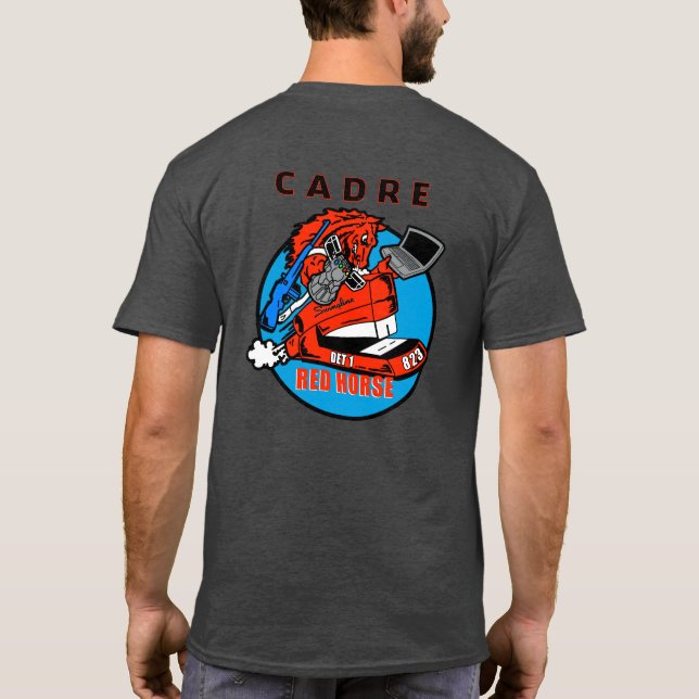 T-shirt Cadre de la main-d'oeuvre RHS (Dos)