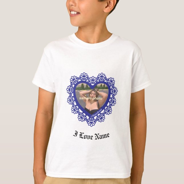 T-shirt Cadre Dingus Heart Lace (Devant)