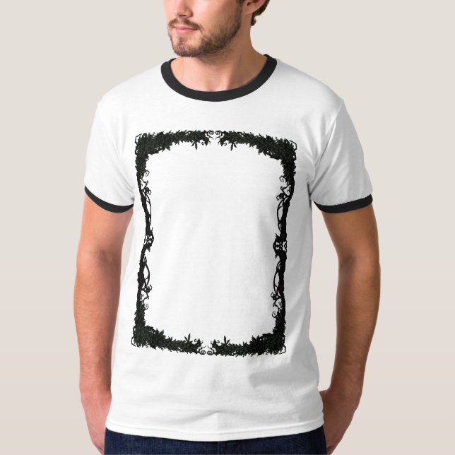 T-shirt Cadre forestier interdit (Devant)