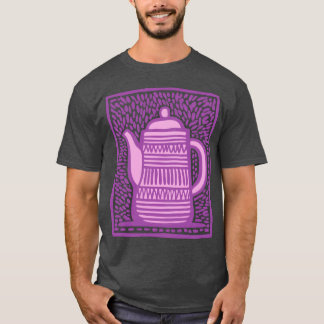 T-shirt Cadre géométrique Purpleeapot vintage