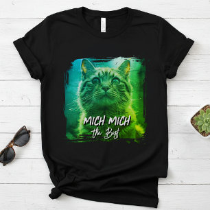 T-shirt Cadre Moderne pour Chat – Photo de Chat Personnali
