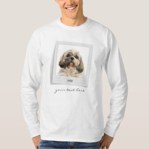 T-shirt Cadre photo pour animal de compagnie Personnalisé 