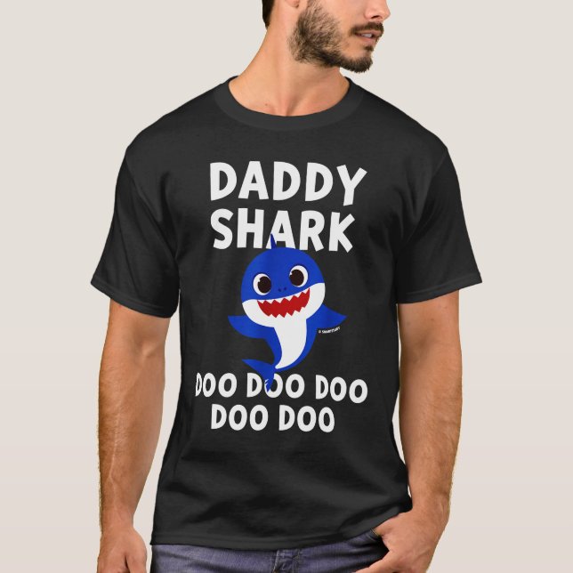 T-shirt Cadre Pinkfong Daddy Shark (Devant)