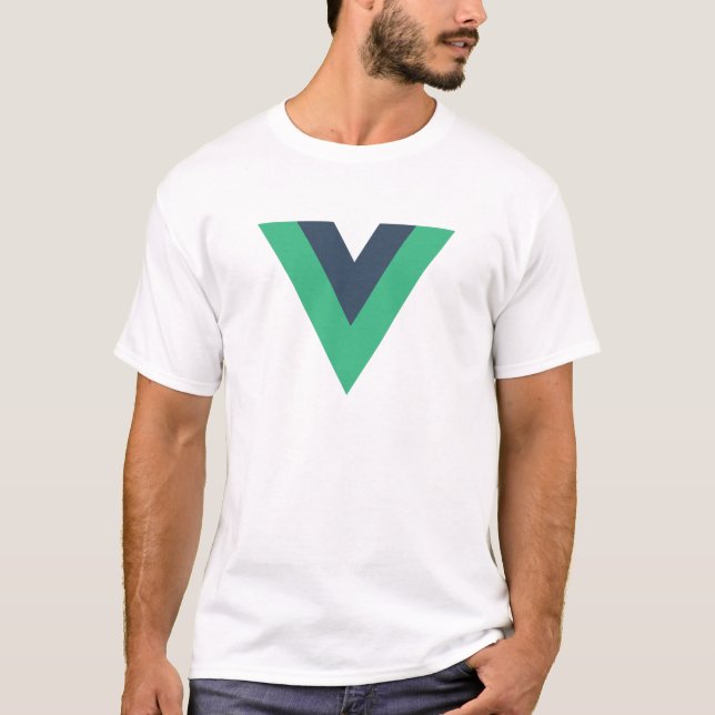 T-shirt Cadre progressif de Javascript de VueJS Vue.js (Devant)