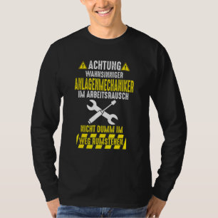 T-shirt Cadre System Mechanics Heating Builder
