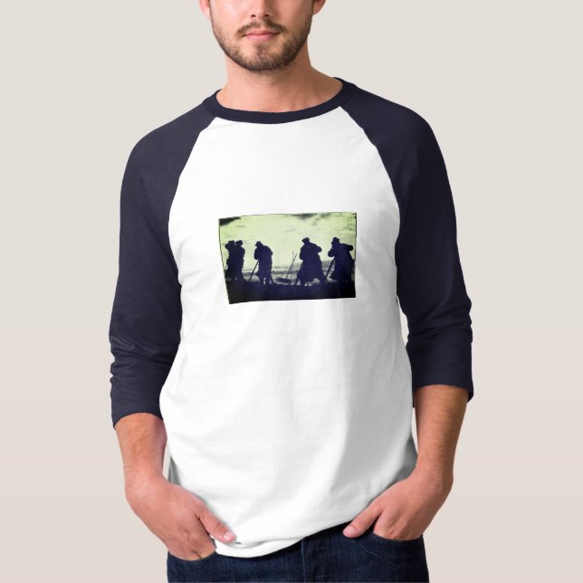 T-shirt Cadreur de journal filmé classique (Devant)