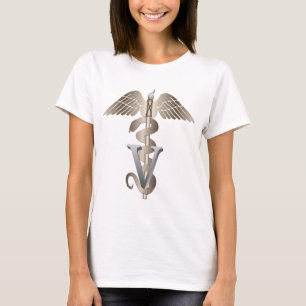 T-shirt Caducée vétérinaire