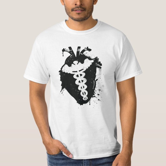 T-shirt caduceus anatomic (Devant)
