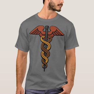 T-shirt Caduceus Hermes T Fils de Zeus Dieu Mythologie gre
