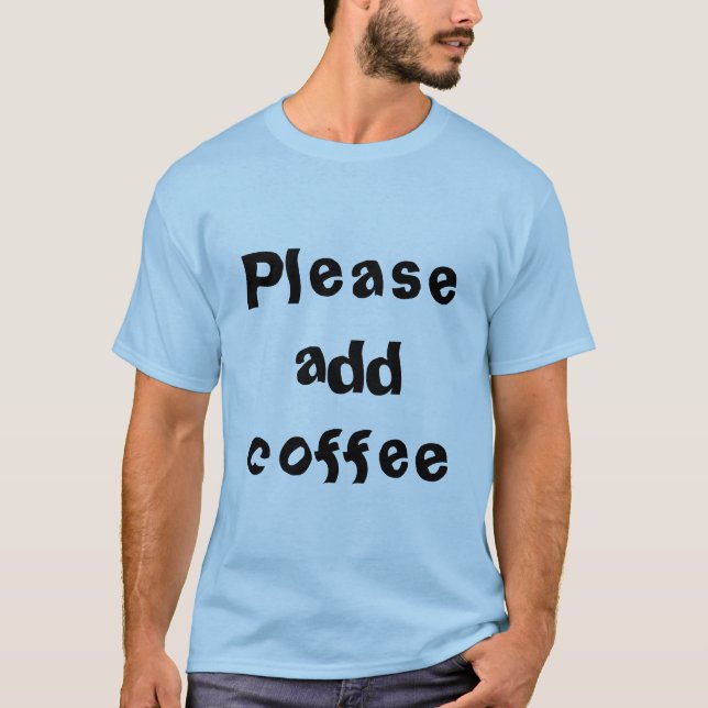 T-shirt Café (Devant)