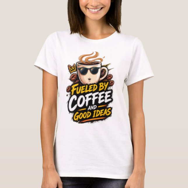T-shirt café (Devant)