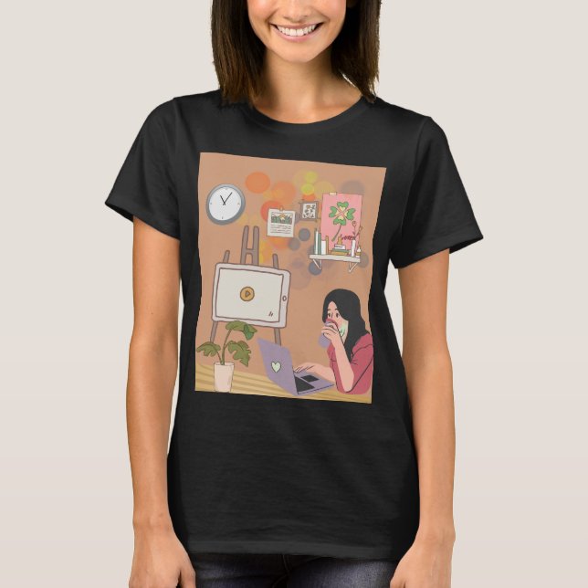 T-SHIRT CAFÉ (Devant)