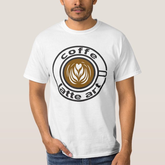 T-shirt café (Devant)