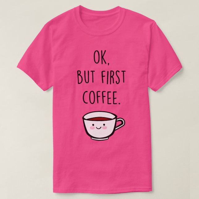T-shirt Café (Design devant)