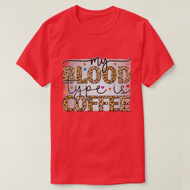 T-shirt Café (Design devant)