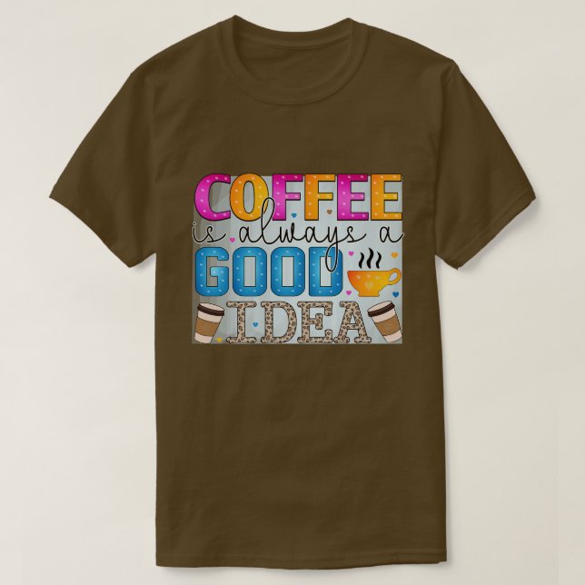 T-shirt Café 1 (Design devant)
