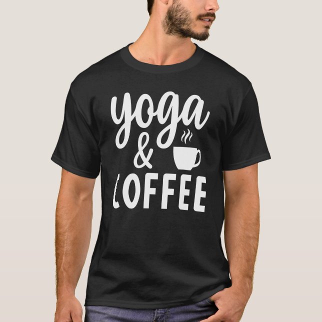 T-shirt Café 365 Yoga Et Café (Devant)
