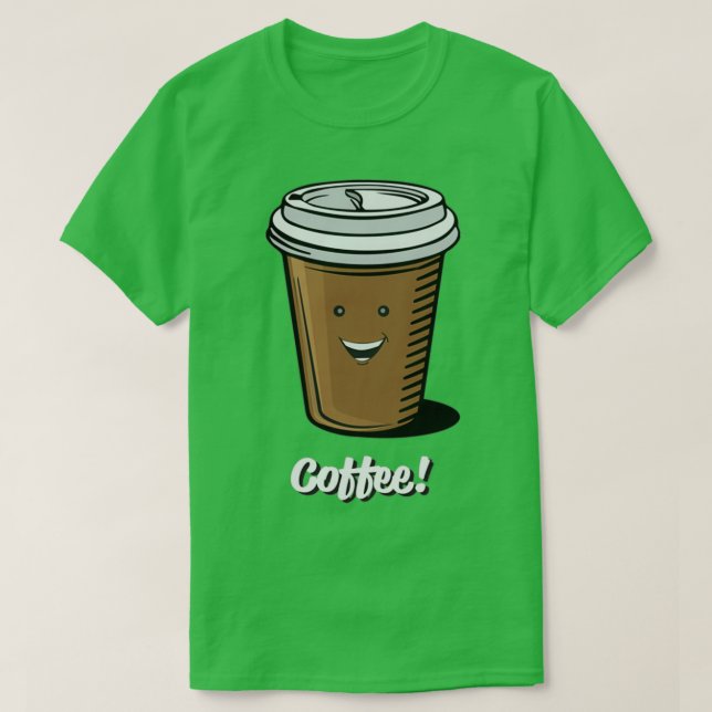 T-shirt Café à emporter (Design devant)