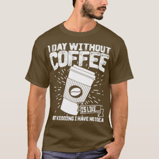 T-shirt Café aimé des amateurs de caféine 30
