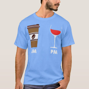 T-shirt Café Am Wine PM