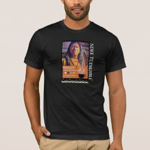 Smilo & Bron T-shirt imprimé pour homme Geronimo Guerrier indien 