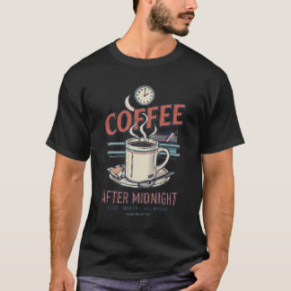 T-Shirt Café Après Minuit NIGHTSHIFT 90