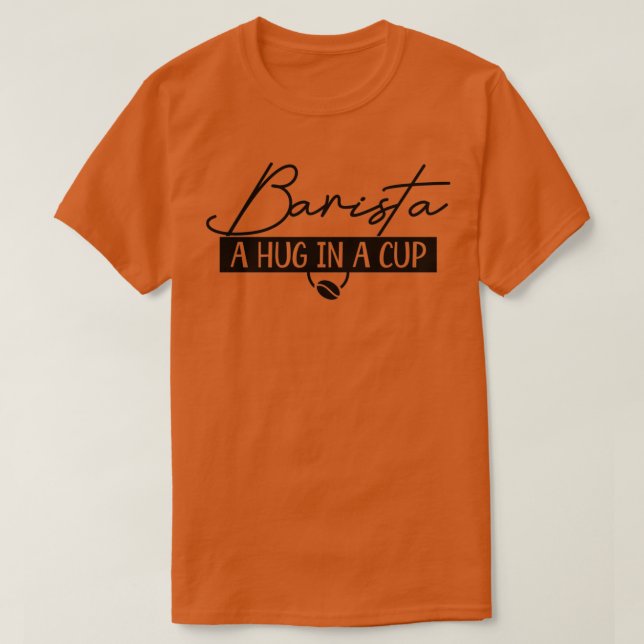 T-shirt Café Barista 12 (Design devant)