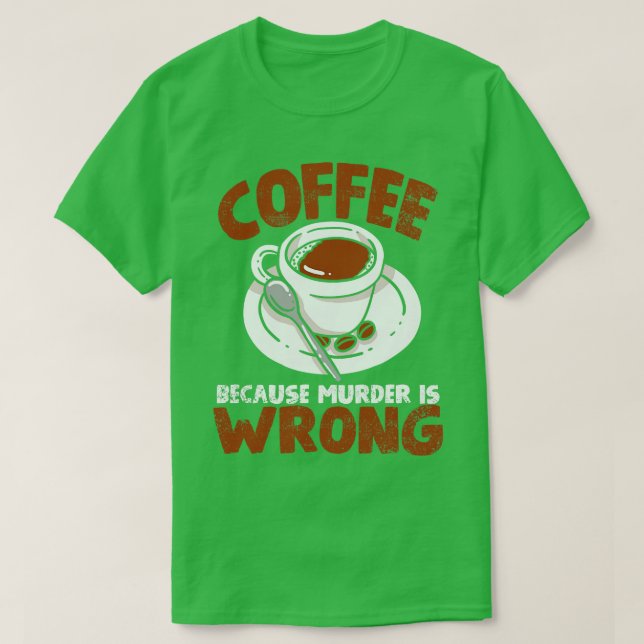 T-shirt Café Barista Boisson café (Design devant)