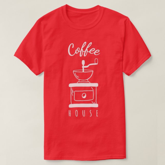 T-shirt Café Barista Café 2 (Design devant)