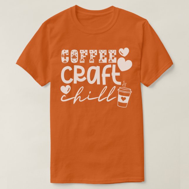 T-shirt Café Bateau Chill 11 (Design devant)