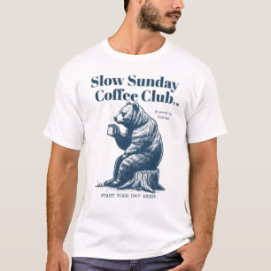T-shirt Café Bear