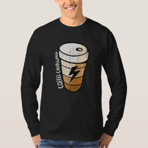 T-shirt Café Boisson Café Junkie Café Café Café Fan C