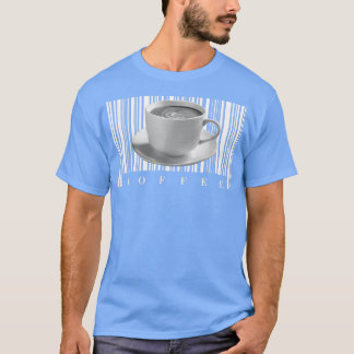 T-shirt Café Buveur Caféine haricots EspressoCafé