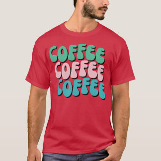 T-shirt Café Café Café amusant Café Louvain Cadeau