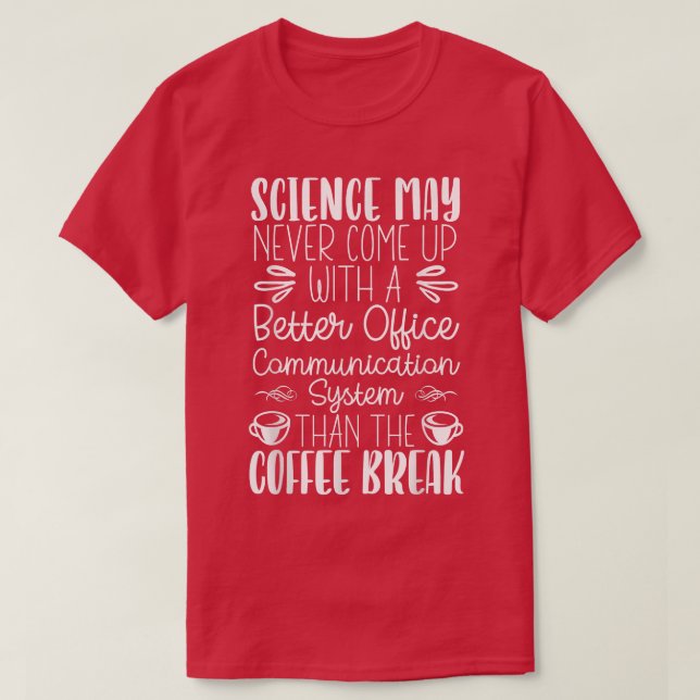 T-shirt Café Café Café Café Café Café Café Café (Design devant)