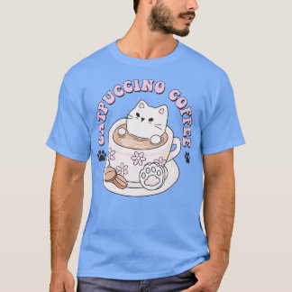 T-shirt Café Catpuccino