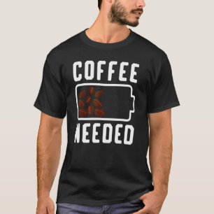 T-shirt Café  Citation Buveur de café Espresso Tenue de ca