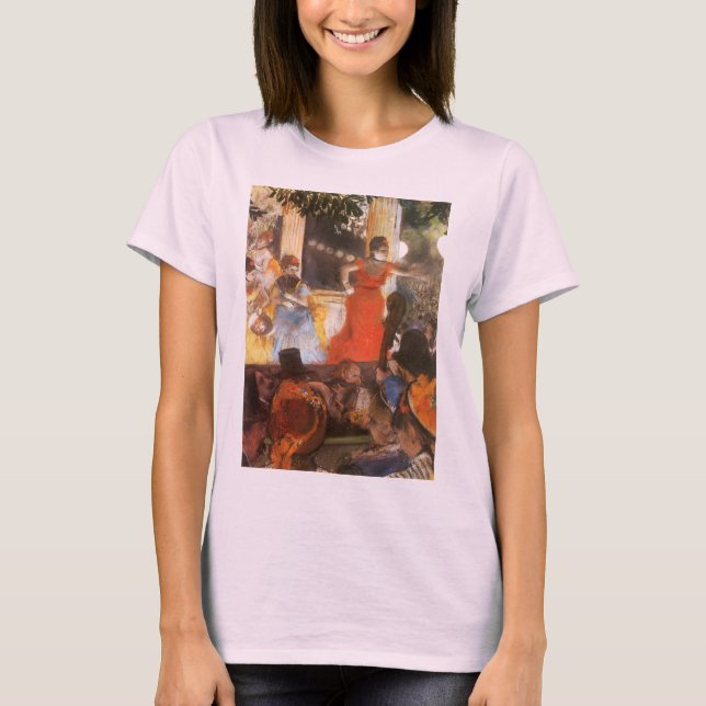 T-shirt Café-concert aux Ambassadeurs par Edgar Degas (Devant)