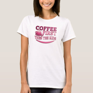 T-shirt CAFÉ CONTEMPORAIN D'ABORD PUIS LES ENFANTS Artisti