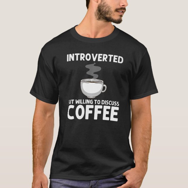 T-shirt Café cool Pour Hommes Café Coupe Femme Barista Es (Devant)