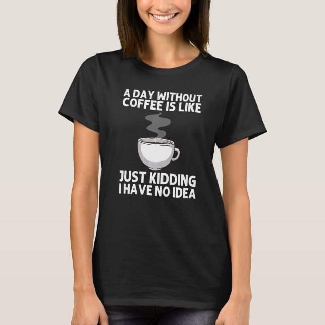 T-shirt Café cool Pour Hommes Café Coupe Femme Barista Es (Devant)