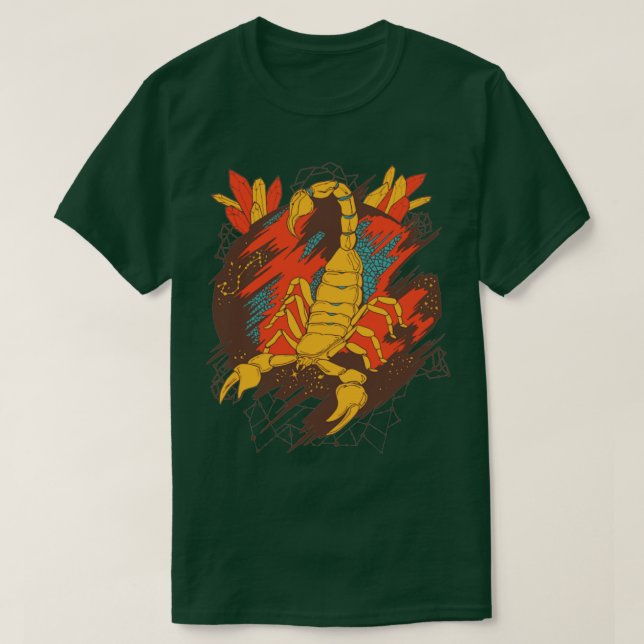 T-shirt Café Cosmic Scorpion (Design devant)