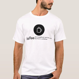 T-shirt Café d'Allemagne 