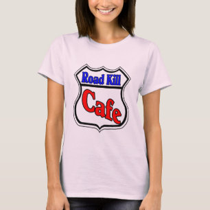 T-shirt Café d'animaux écrasés