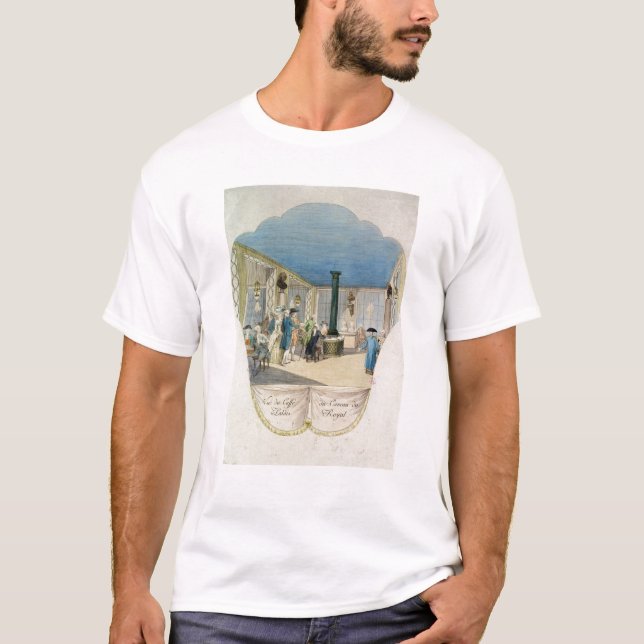 T-shirt Café dans la cave du Palais Royal (Devant)